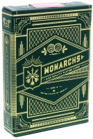 Monarchs Spielkarten von Theory11 - Grün