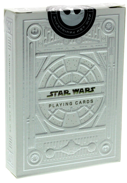 Star Wars Spielkarten - Light Side Silver Edition (Weiß)