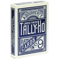 Tally-Ho Poker Fan Back - Blau