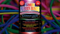 Joe Rindfleischs SIZE 16 Rainbow Rubber Bands - blau