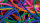 Joe Rindfleischs SIZE 16 Rainbow Rubber Bands - bunt gemischt
